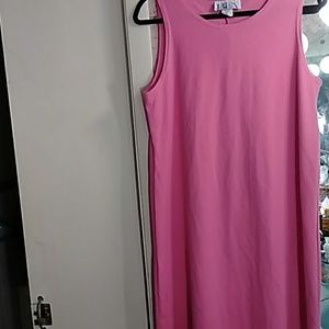 Maxi dresss sleeveless cotton blend